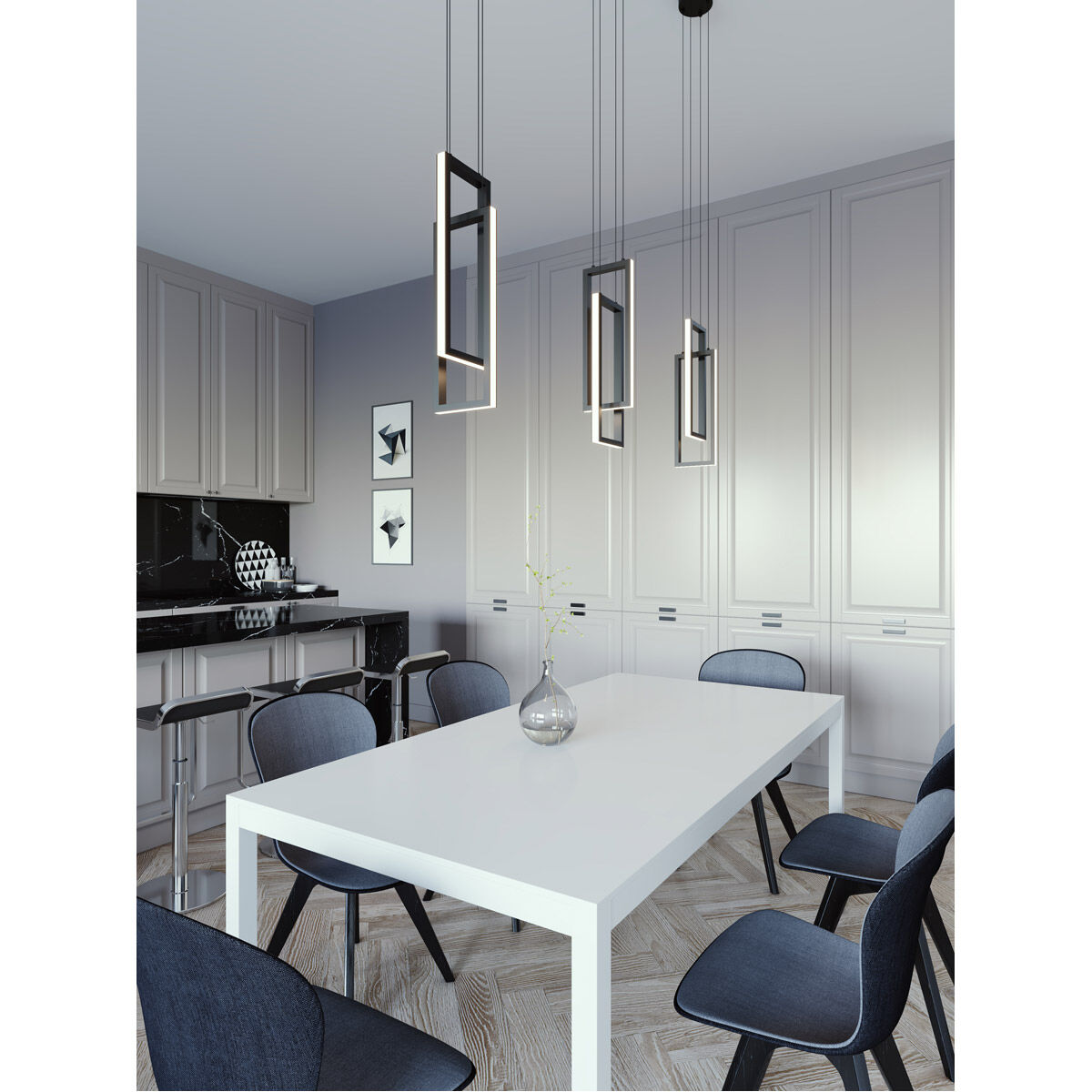 Cole Pendant Ceiling Light in Black