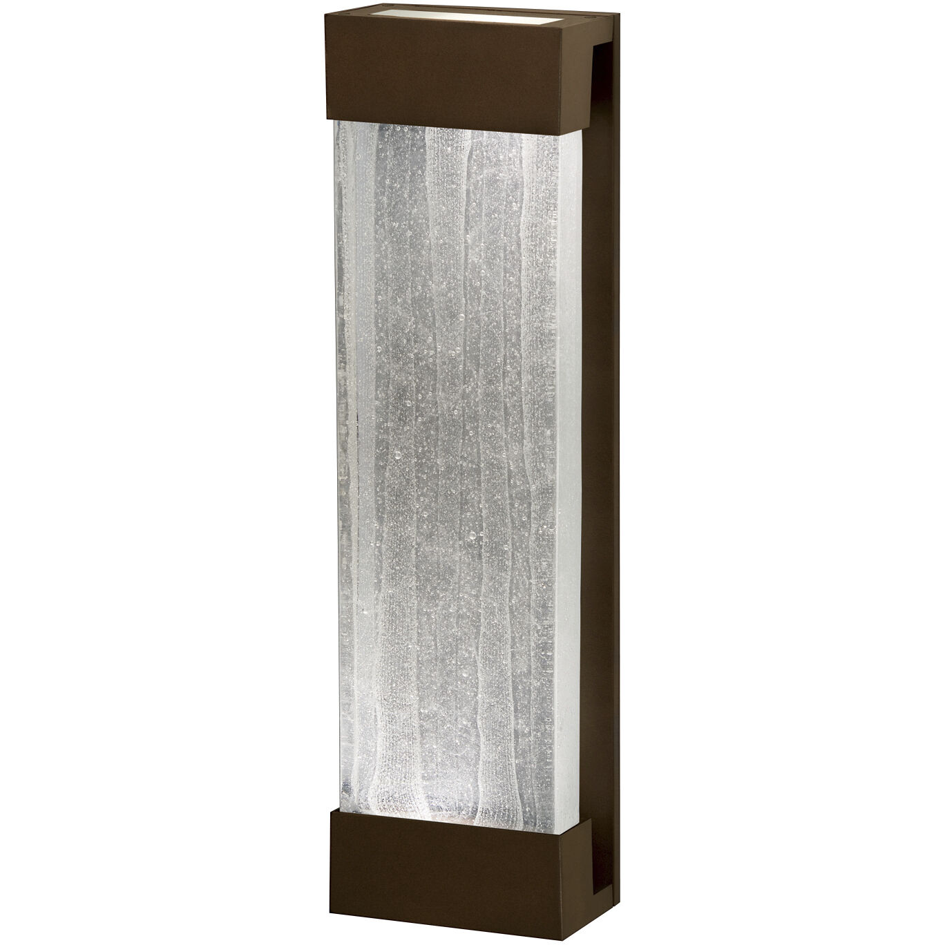 Crystal Bakehouse 2 Light 7 inch Bronze ADA Sconce Wall Light, Indoor/Outdoor