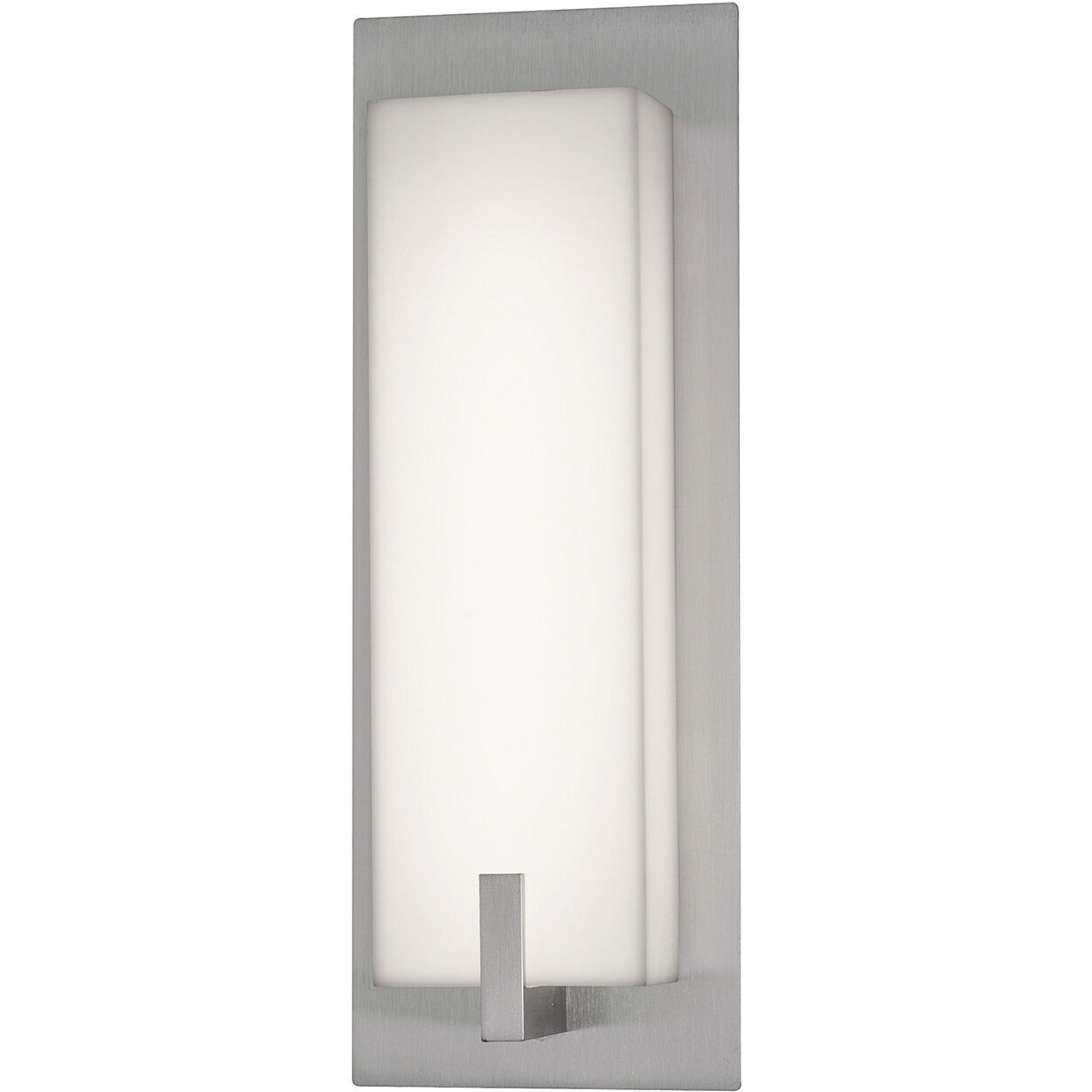 Sinclair LED 4 inch Satin Nickel Wall Sconce Wall Light in 10 in