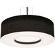 Montclair LED 24 inch Black Pendant Ceiling Light