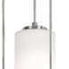 Leo 6 Light 24 inch Satin Nickel Pendant Ceiling Light