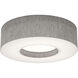 Montclair 2 Light 12 inch Grey Flush Mount Ceiling Light