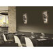 Storm Sconce Wall Light in Black Chrome