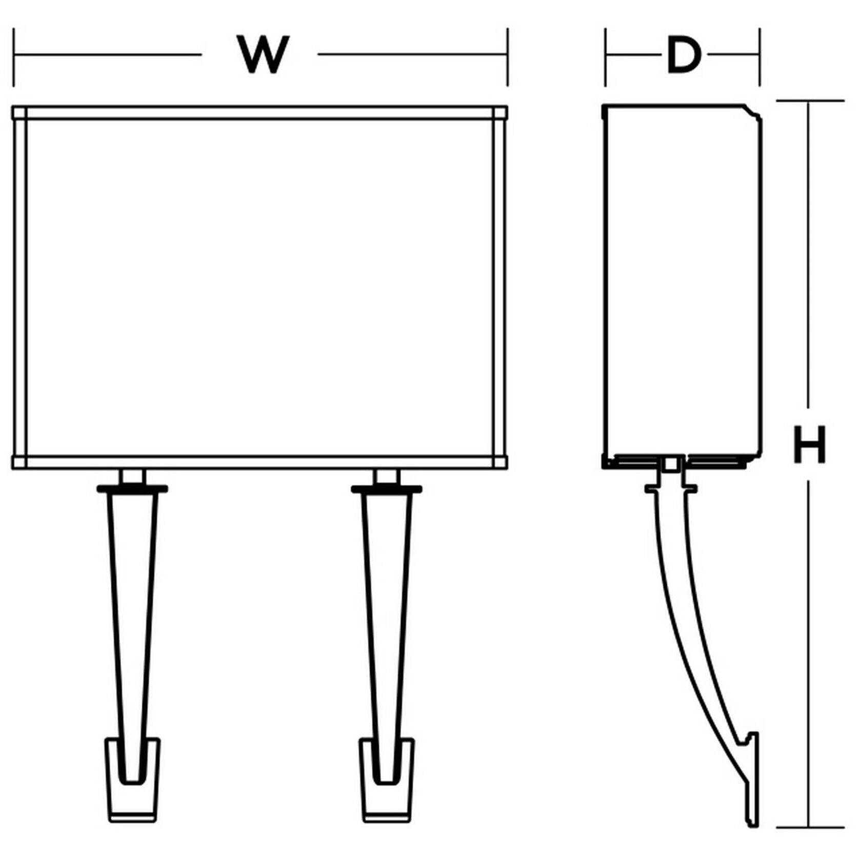 Sheridan 1 Light 6 inch Champagne ADA Wall Sconce Wall Light
