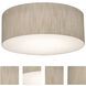 Anton 2 Light 12.25 inch Jute Flush Mount Ceiling Light