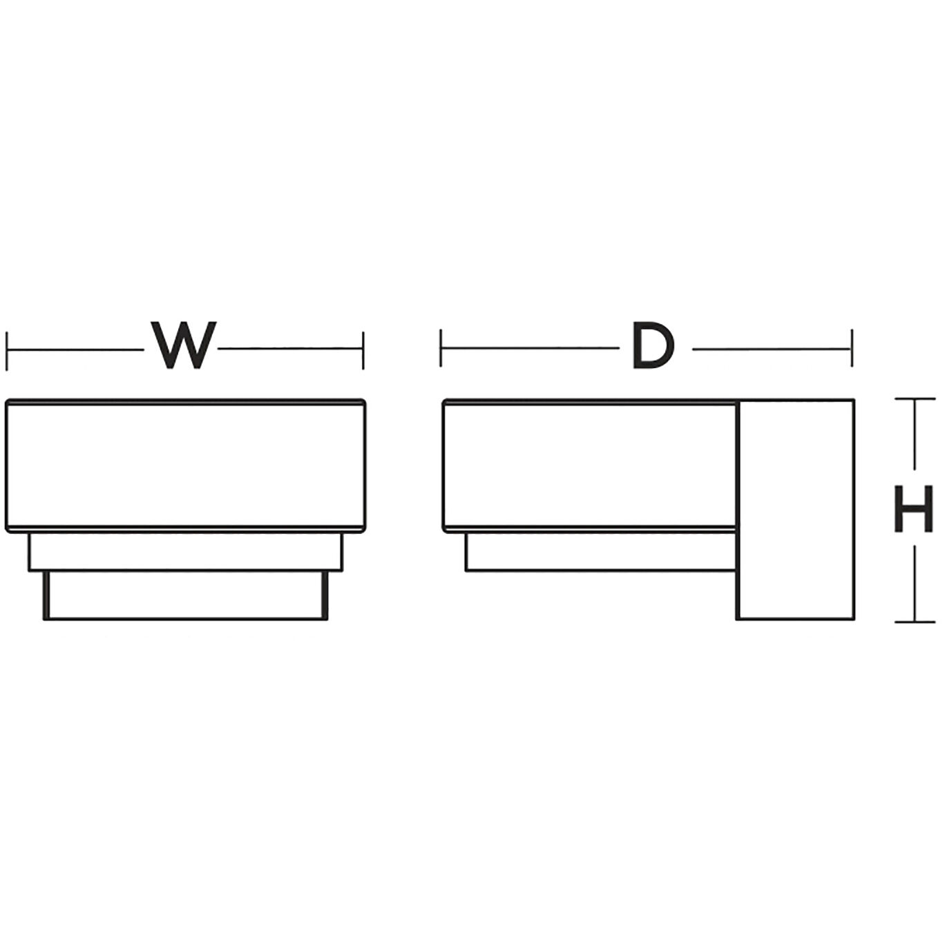 Elm LED 4.25 inch Black Outdoor Sconce