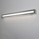Hayes LED 37 inch Satin Nickel Overbed Wall Light