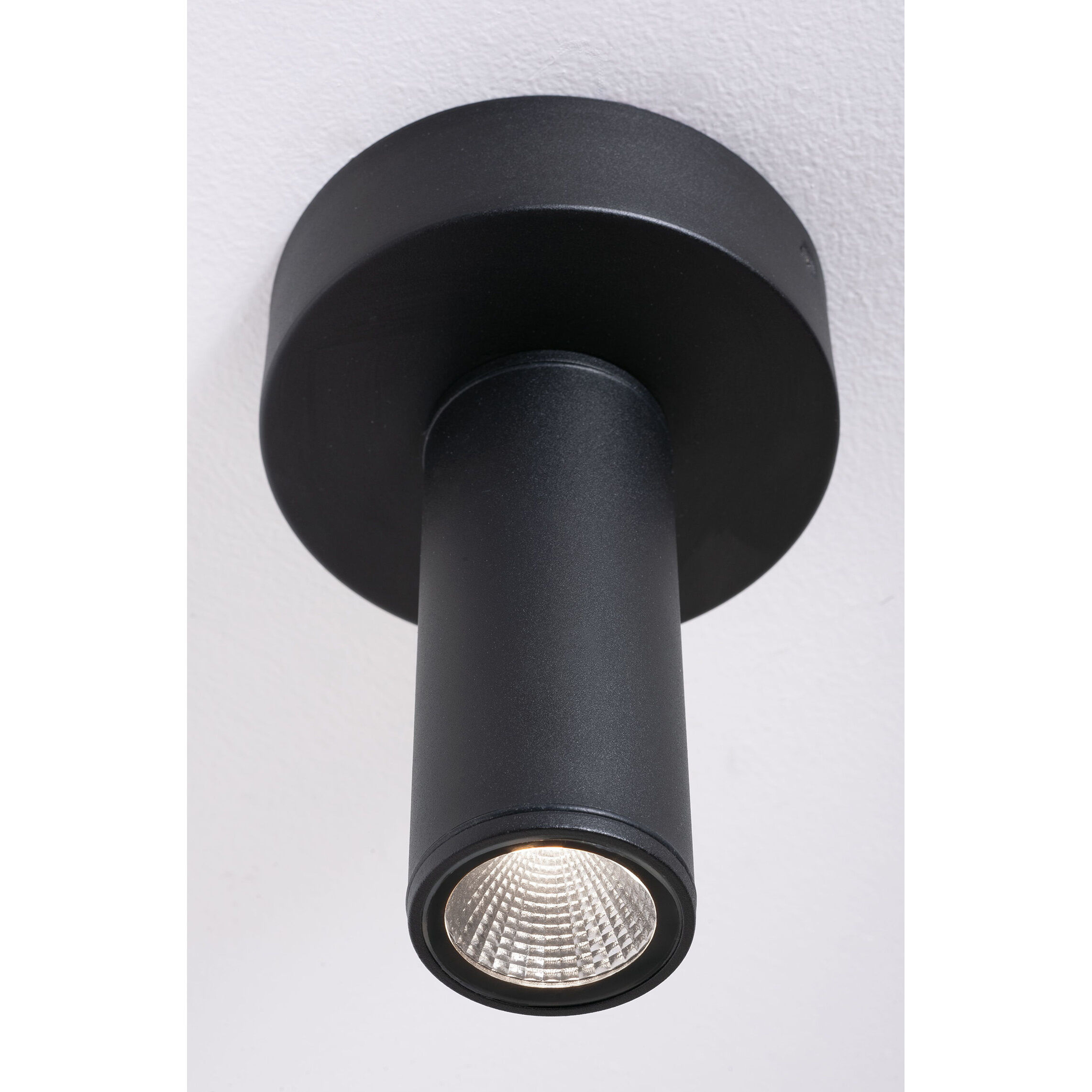 Beverly LED 5.91 inch Black Outdoor Flush Mount