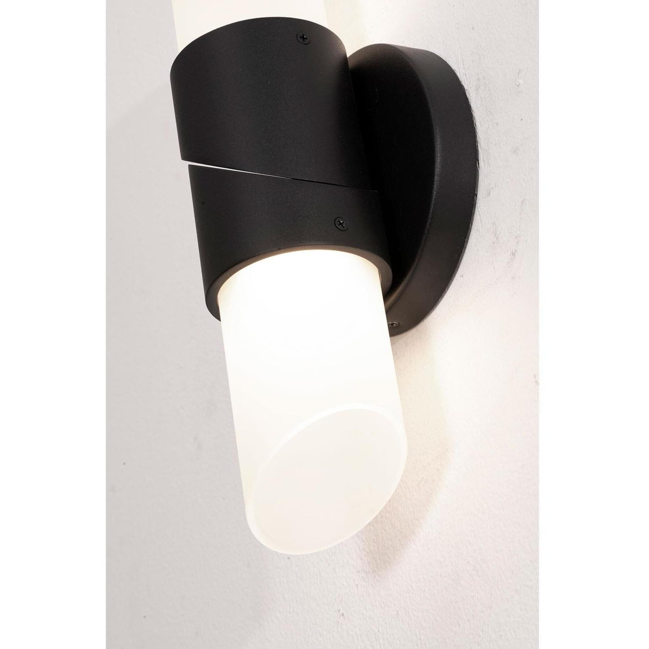 Slice LED 4.3 inch Black ADA Sconce Wall Light
