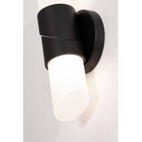 Slice LED 4 inch Black ADA Sconce Wall Light