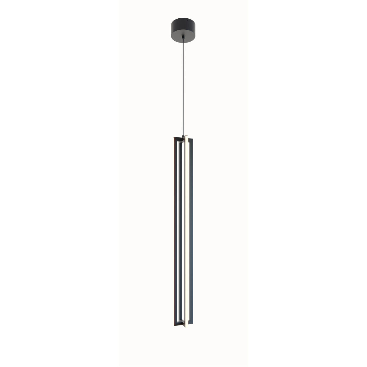 Cass LED 4 inch Black Pendant Ceiling Light