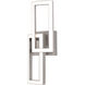 Sia LED 6.75 inch Painted Nickel ADA Sconce Wall Light