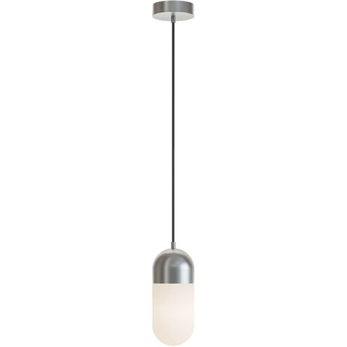 Irvine LED 4.75 inch Satin Nickel Pendant Ceiling Light