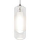 Hermosa LED 6 inch Satin Nickel Pendant Ceiling Light