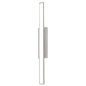 Gale LED 36 inch Textured Grey Outdoor Wall Sconce 