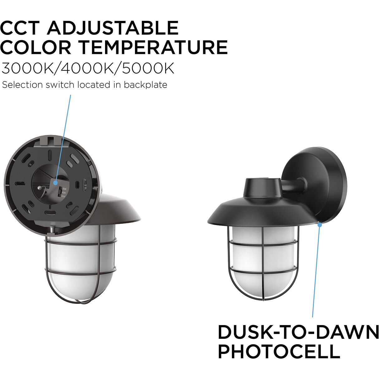 Odell LED 9.3 inch Bronze Outdoor Wall Sconce