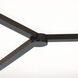 Apex LED 27.15 inch Espresso Flush Mount Ceiling Light in Linen White