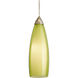 Enzo 1 Light 5.75 inch Green Pendant Ceiling Light