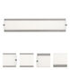 Axel LED 48 inch Satin Nickel Vanity Light Wall Light
