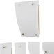 Dorset LED 9 inch Satin Nickel Sconce Wall Light