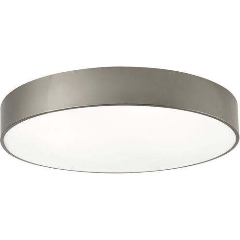 Bailey LED 30 inch Satin Nickel Flush Mount Ceiling Light