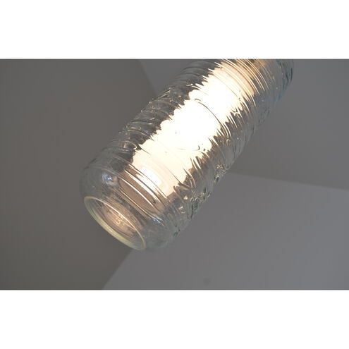 Hermosa LED 6 inch Satin Nickel Pendant Ceiling Light