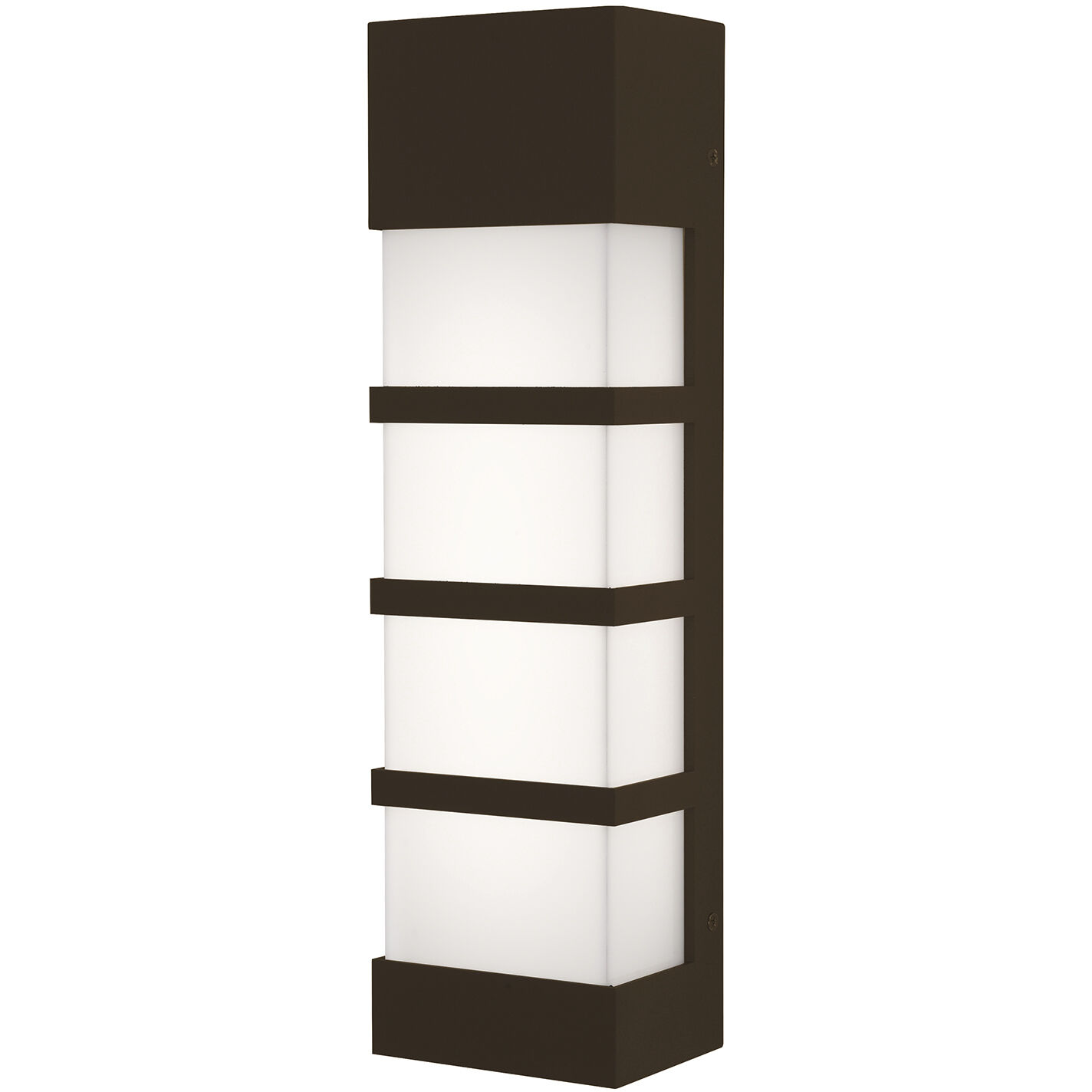 State LED 17.01 inch Bronze Outdoor Sconce in 17 in