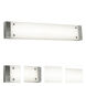 Avanti LED 27.5 inch Satin Nickel Vanity Light Wall Light