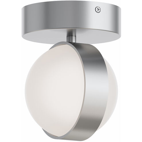 Verona LED 5 inch Satin Nickel Flush Mount Ceiling Light