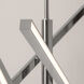 Knoll LED 48 inch Polished Chrome Pendant Ceiling Light