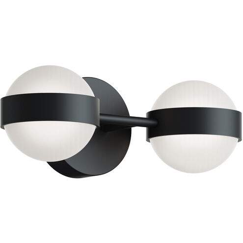Verona LED 14 inch Black Vanity Light Wall Light