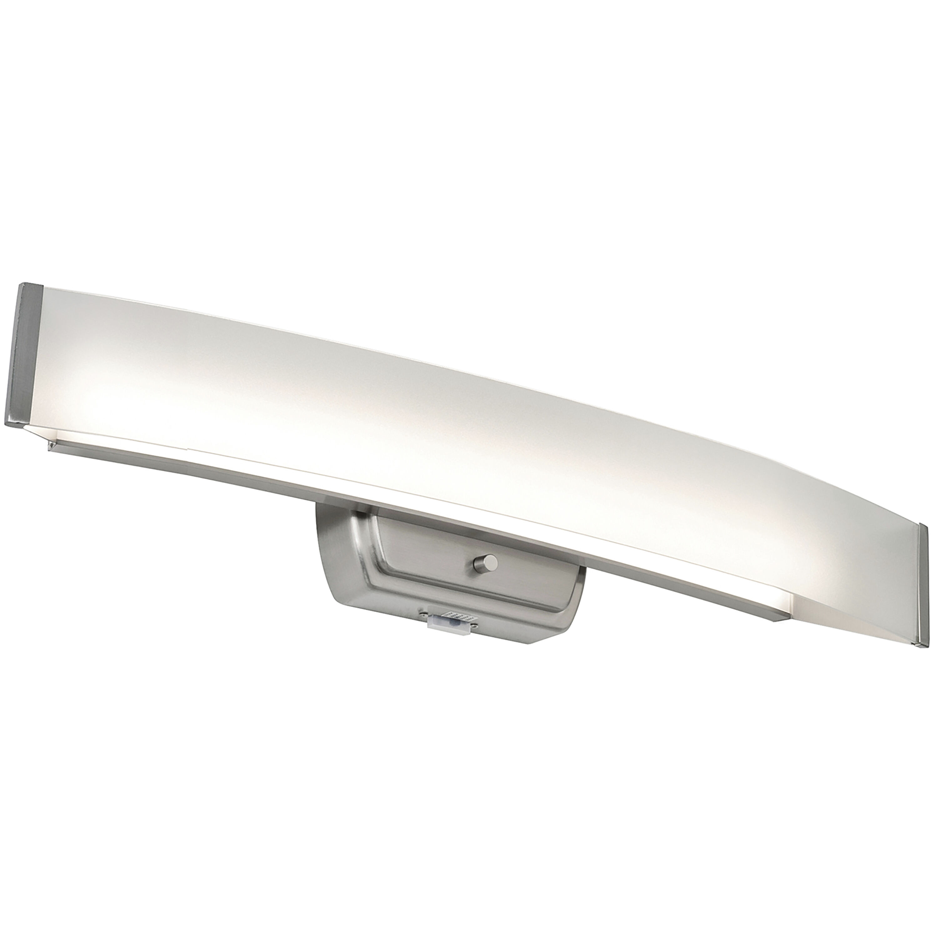 Layla LED 24.18 inch Brushed Nickel Vanity Light Wall Light in 24 in