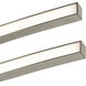 Harper 2 Light 36.38 inch Satin Nickel Vanity Light Wall Light