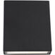 Watson LED 9.5 inch Black Outdoor Sconce
