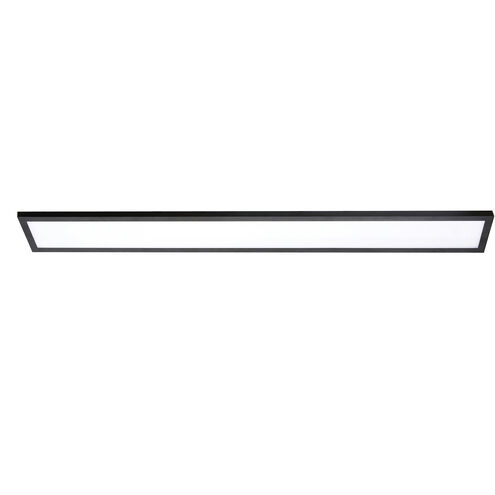 Delgado LED 48 inch Black Linear Flush Mount Ceiling Light