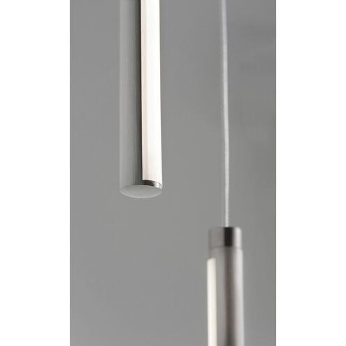 Rosemont LED 8.25 inch Satin Nickel Pendant Ceiling Light