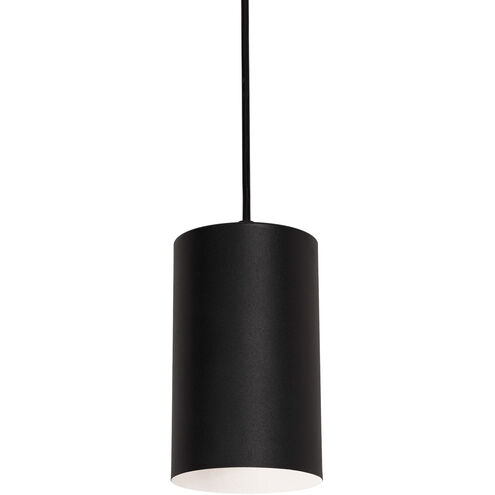 Tyke 1 Light 4 inch Black Pendant Ceiling Light