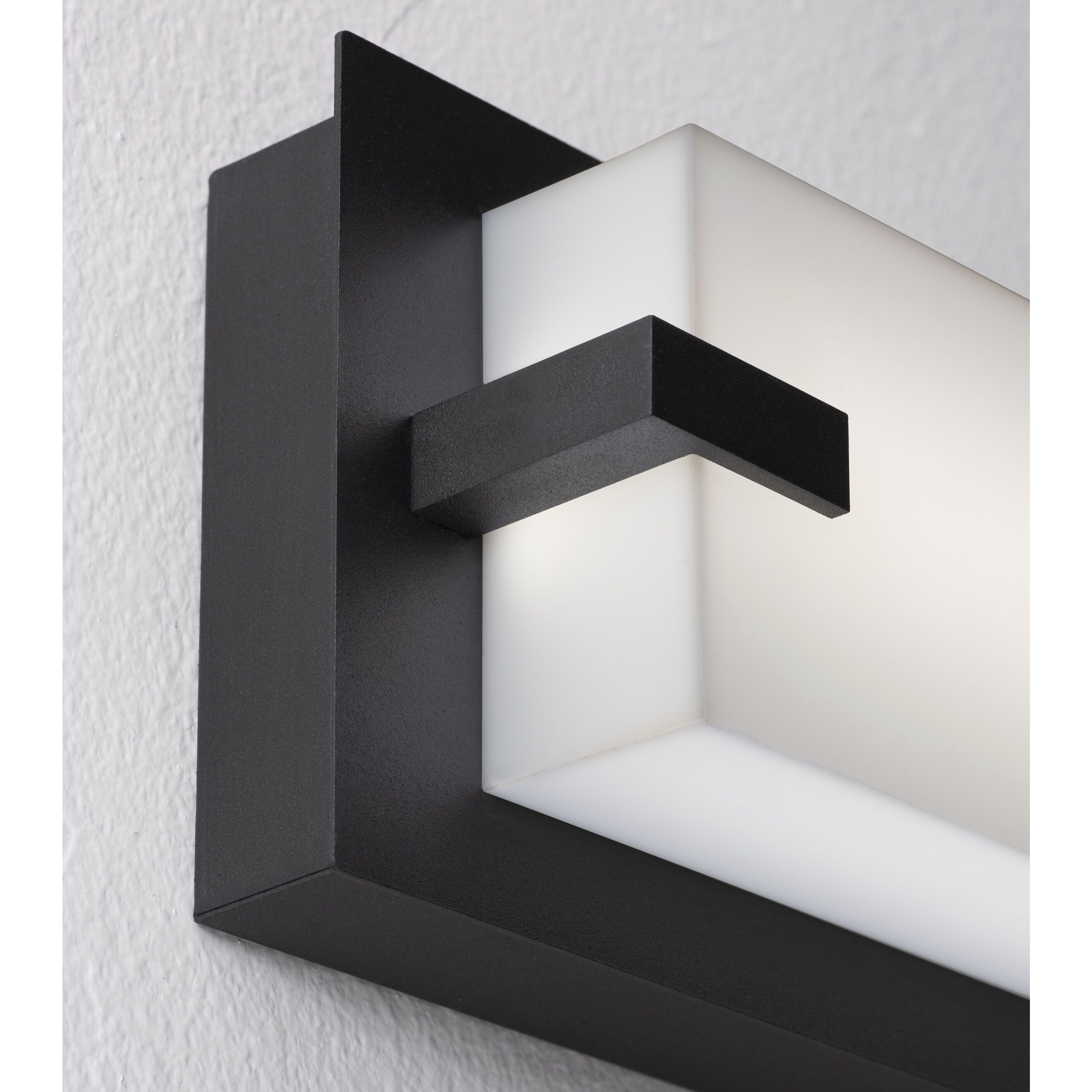 Sinclair LED 36 inch Black Vanity Light Wall Light