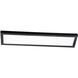 Delgado LED 24 inch Black Linear Flush Mount Ceiling Light
