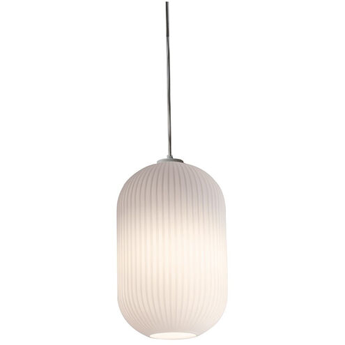 Callie 1 Light 9 inch White Pendant Ceiling Light