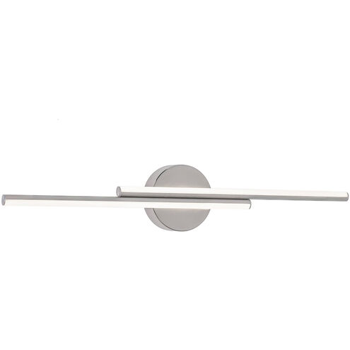 Ella LED 24.25 inch Satin Nickel Vanity Light Wall Light