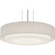 Sanibel 1 Light 16 inch Satin Nickel Pendant Ceiling Light