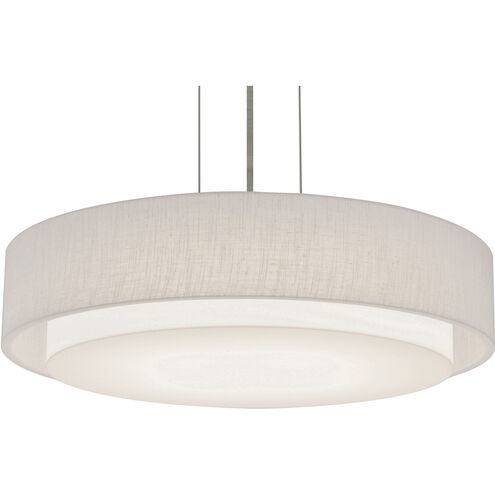 Sanibel 1 Light 16 inch Satin Nickel Pendant Ceiling Light