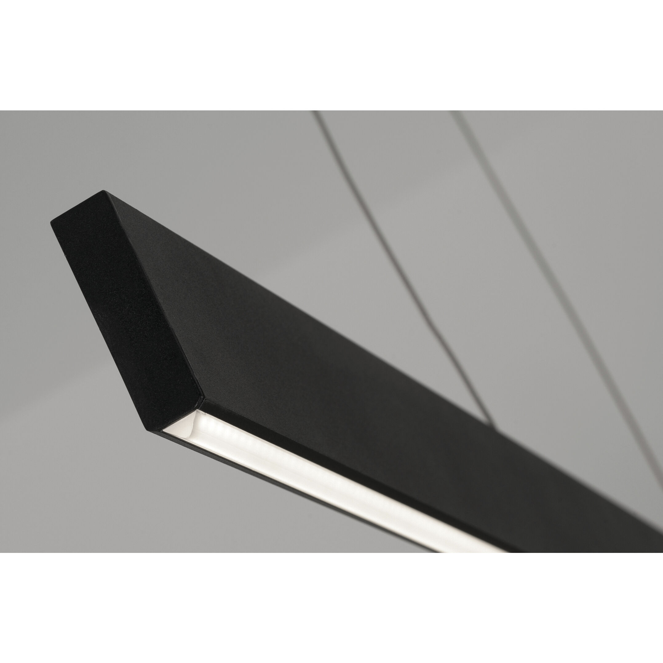 Stealth LED 0.63 inch Black Linear Pendant Ceiling Light