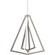 Gianna LED 24 inch Satin Nickel Pendant Ceiling Light