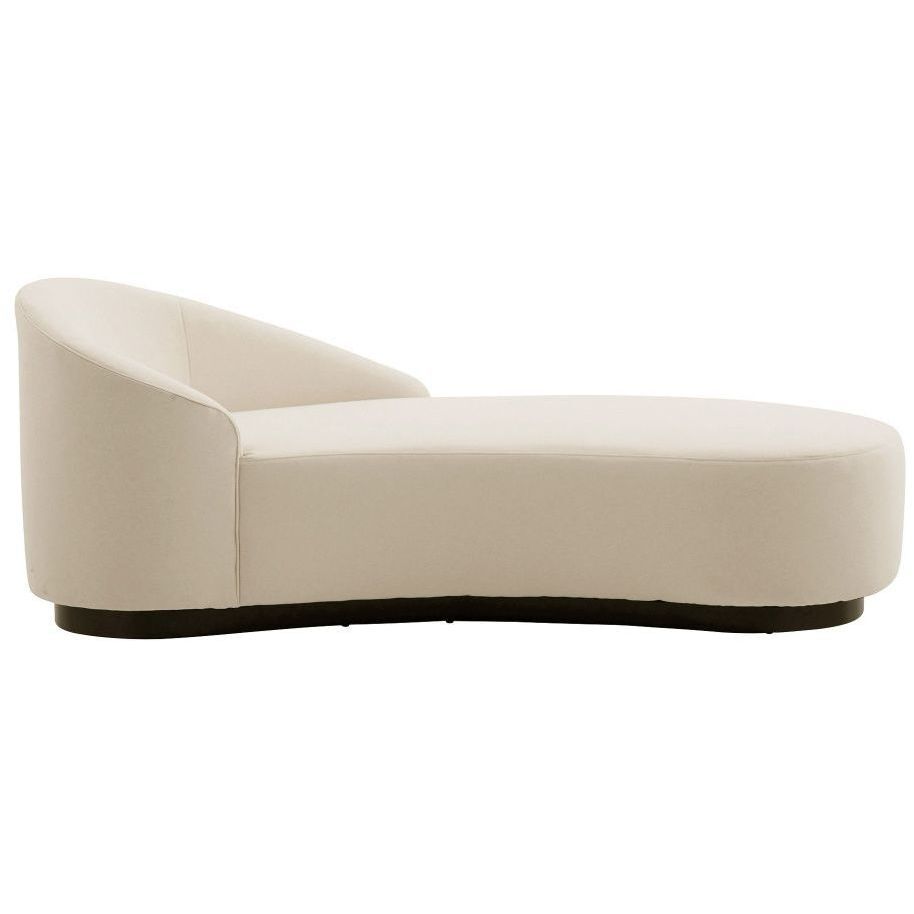 Turner White Chaise, Right Arm