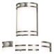 Elston LED 10 inch Brushed Aluminum Outdoor Wall Sconce