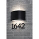 Celia LED 12 inch Black Outdoor Sconce