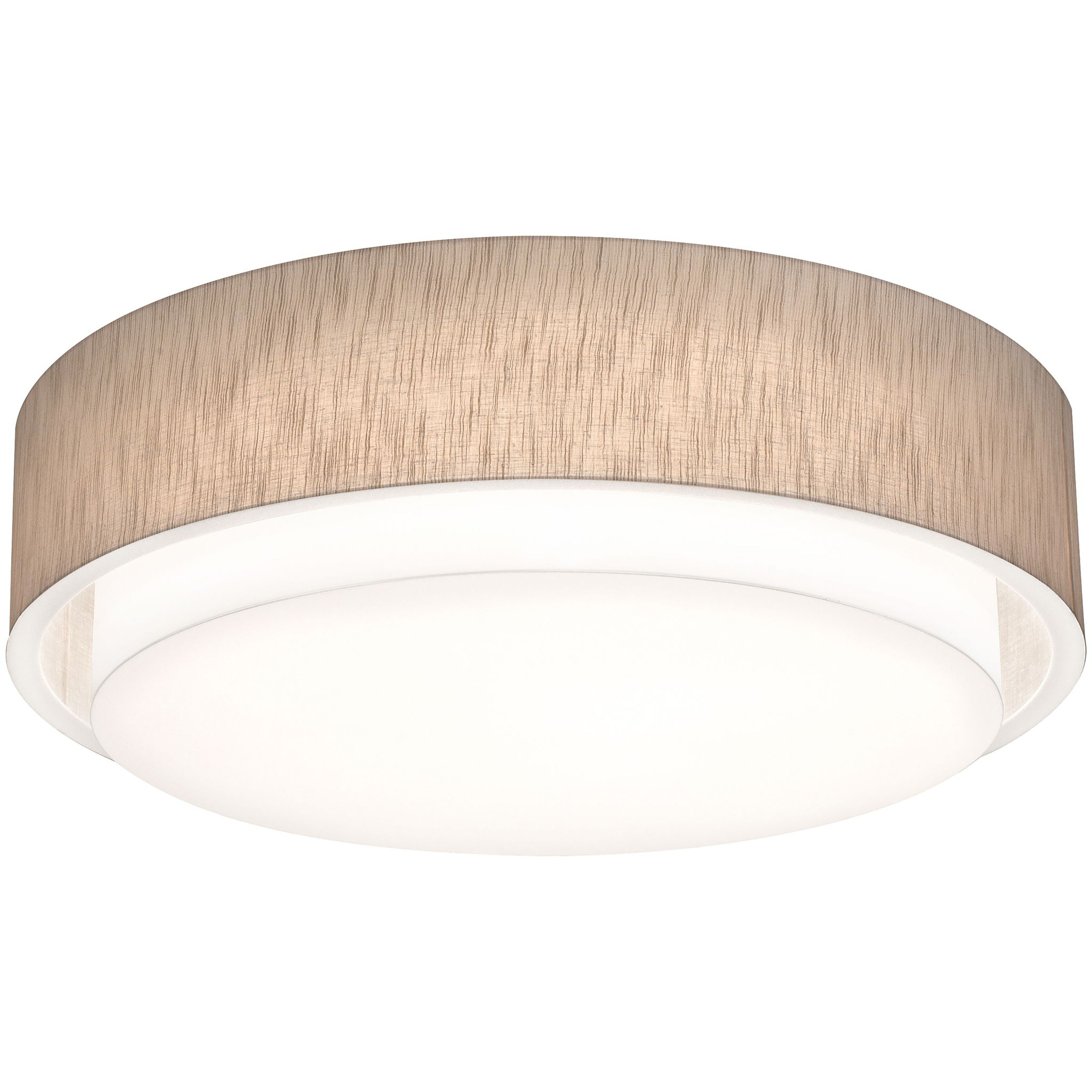 Jute flush mount light hotsell