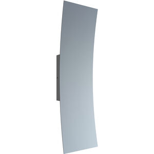 Sadie LED 18 inch Textured Grey Outdoor Wall Sconce